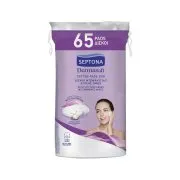 SEPTONA Dermasoft Δίσκοι Ντεμακιγιάζ Οβάλ Διπλής Όψης 65τεμ