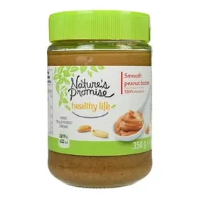 NATURE'S PROMISE Φυστικοβούτυρο Απαλό 350g