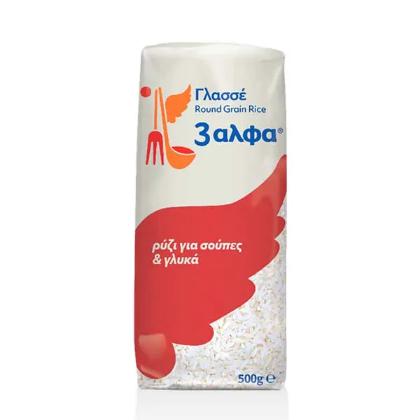 3άλφα Ρύζι Γλασσέ 500γρ.