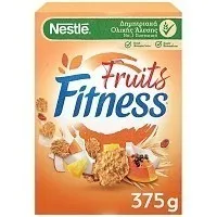 FITNESS Δημητριακά Ολικής Άλεσης Με Φρούτα 375gr