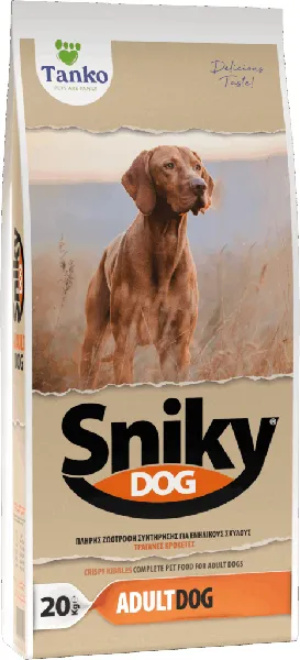SNIKY DOG adult κροκέτες σκύλων 20κιλ