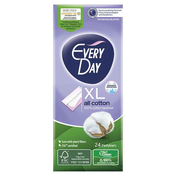 Every Day Σερβιετάκια All Cotton Long 24τεμ.