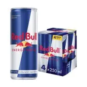 RED BULL Ενεργειακό Ποτό 4Χ250ml