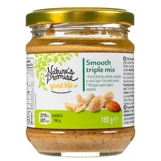 NATURE'S PROMISE Άλειμμα 3 Ξηρών Καρπών 180g