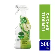 DETTOL Power & Fresh Αντιβακτηριδιακό Πολυκαθαριστικό Σπρέι για Όλες τις Επιφάνειες Πράσινο Μήλο 500ml