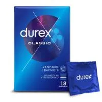 Προφυλακτικά Classic Durex 18 τεμάχια