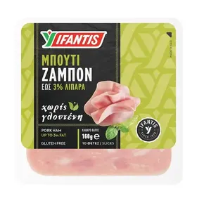 Ζαμπόν μπούτι fouantré IFANTIS 120γρ. σε φέτες