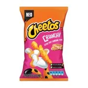 CHEETOS Crunchy Σνακ με γεύση Τoστ Ζαμπόν Τυρί 110g