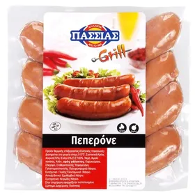 ΠΑΣΣΙΑΣ Λουκάνικα Grill Πεπερόνε Χωρίς γλουτένη 380γρ