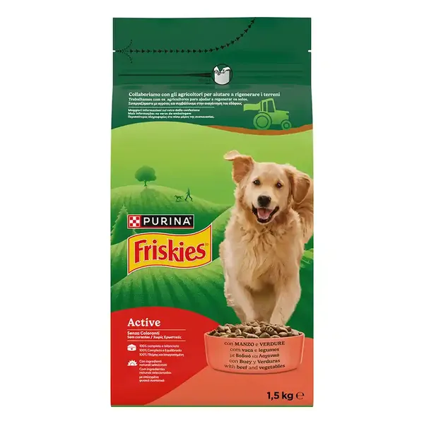 Purina Friskies Vitafit Active Ξηρά Σκυλοτροφή 1,5kg.