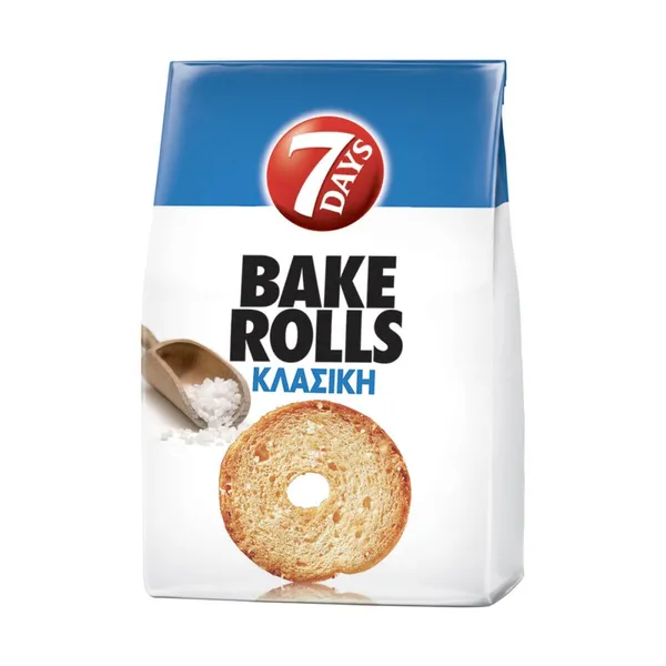 7DAYS BAKE ROLLS Κλασική, Pizza 150g