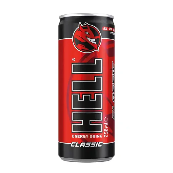 Energy drink HELL classic, strong apple κουτί 250ml