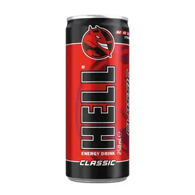 Energy drink HELL classic, strong apple κουτί 250ml