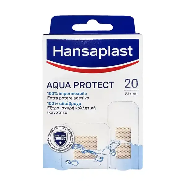 Hansaplast Aqua Protect Επιθέματα Αδιάβροχα 20τεμ.