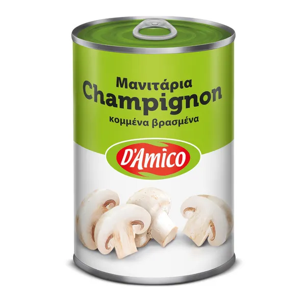 μανιτάρια κομμένα 400γρ. σ.β.210γρ.