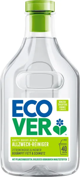 ECOVER ΚΑΘΑΡΙΣΤΙΚΟ ΓΕΝΙΚΗΣ ΧΡΗΣΗΣ ΜΕ ΑΡΩΜΑ ΑΠΟ ΛΕΜΟΝΟΧΟΡΤΟ & GINGER 1L
