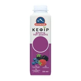 κεφίρ φράουλα ή φρούτα του δάσους 330ml