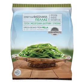 Φασολάκια λαδερά στρογγυλά κτψ. 1kg
