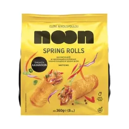 ΝΙΚΟΛΟΠΟΥΛΟΥ Noon Spring Rolls Λαχανικών Vegan 360g