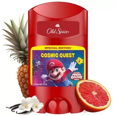 Old Spice Super Mario Galaxy Movie Special Edition Ανδρικό Αποσμητικό Στικ 50ml, 24ωρη χρήση φρεσκάδας, Άρωμα Ποιότητας