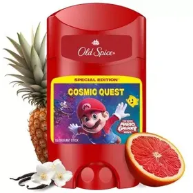 Old Spice Super Mario Galaxy Movie Special Edition Ανδρικό Αποσμητικό Στικ 50ml, 24ωρη χρήση φρεσκάδας, Άρωμα Ποιότητας