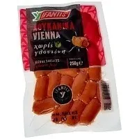 Υφαντής Λουκάνικα Βιέννα 250gr
