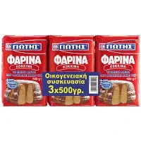 Γιώτης Φαρίνα Κόκκινη 500gr 3τεμ