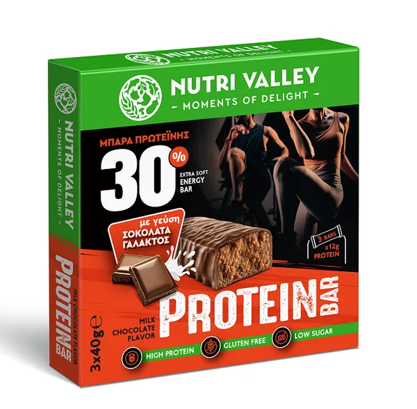 PROTEIN BAR CHOCOLATE 3X40γρ.