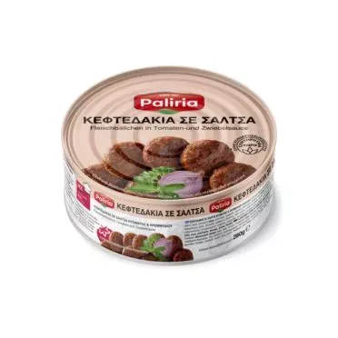 ΚΕΦΤΕΔΑΚΙΑ ΜΕ ΣΑΛΤΣΑ 280γρ PALIRIA
