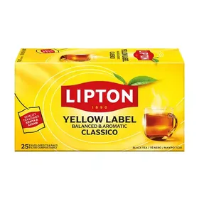 Lipton Yellow Label Μαύρο Τσάι 25x1,5γρ.