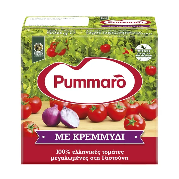 PUMMARO Ντομάτα Πασσάτα με Κρεμμύδι 520g