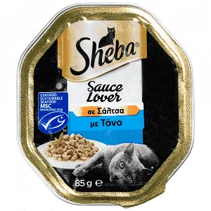 Sheba Δισκάκι Τόνος Σε Σάλτσα 85gr