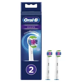 ORAL-B Ανταλλακτικές Κεφαλές Ηλεκτρικής Οδοντόβουρτσας 3D White 2τεμ