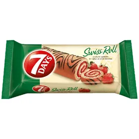 Swiss Roll 300γρ • βανίλια / κακάο / φράουλα