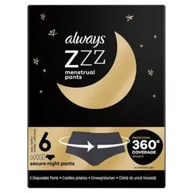 Always ZZZs Εσώρουχα Περιόδου Νυκτός Μίας Χρήσης