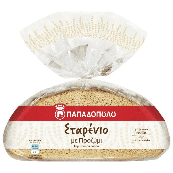 ΠΑΠΑΔΟΠΟΥΛΟΥ ψωμί γερμανικού τύπου σίτου Σταρένιο