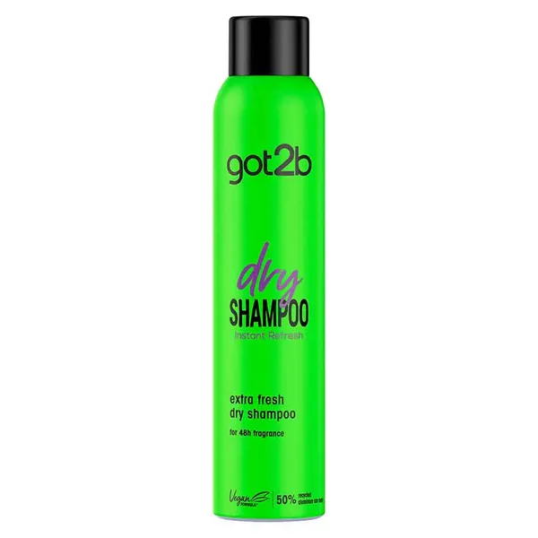 Schwarzkopf Got2b Instant Refresh Ξηρό Σαμπουάν Extra Fresh 200ml.