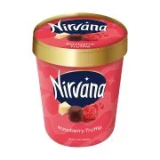 NIRVANA Παγωτό Raspberry Truffle 313g