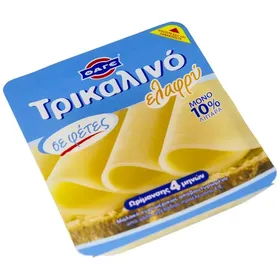 Ημίσκληρο τυρί ελαφρύ σε φέτες 200γρ