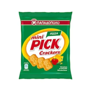 PICK CRACKERS Κράκερς Mini Pick Pizza 70g