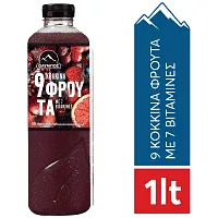 Όλυμπος Φυσικός Χυμός 9 Κόκκινα Φρούτα 1 lt