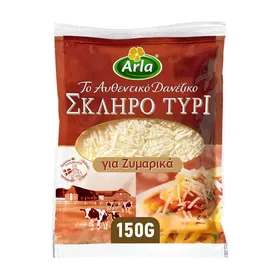 Σκληρό Τυρί ARLA τριμμένο Δανίας για Ζυμαρικά 150g