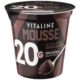 Mousse Μαύρη Σοκολάτα 200gr