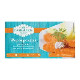 Ψαροκροκέτες από φιλέτο μπακαλιάρου DASKALAKIS 250gr
