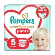 PAMPERS Premium Care Pants Πάνες Βρακάκι Νο5 11-17kg 50τεμ