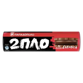 Παπαδοπούλου Μπισκότα 2πλογεμιστά Κακάο 230g