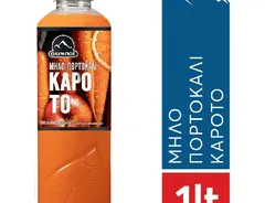 Χυμός μήλο - πορτοκάλι - καρότο 1λιτ