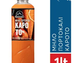 Χυμός μήλο - πορτοκάλι - καρότο 1λιτ