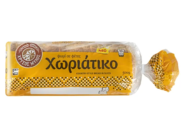 Ψωμί χωριάτικο σε φέτες