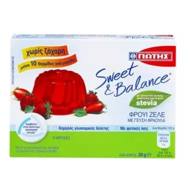 SWEET & BALANCE ΦΡOYI ΖΕΛΕ ΦΡΑΟΥΛΑ 20g